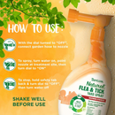 Tropiclean Natural Flea & Tick Yard Spray (32 oz) - Pet Flea & Tick Control 4