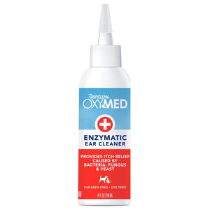 TropiClean OxyMed Enzymatic Ear Cleaner (4 oz)