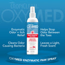 Tropiclean OxyMed Enzymatic Paw Odor & Itch Spray 8-oz - Pet Grooming Supplies 4