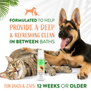 TropiClean Papaya & Coconut Waterless Shampoo For Pets (7.4 oz) - Pet Grooming 4