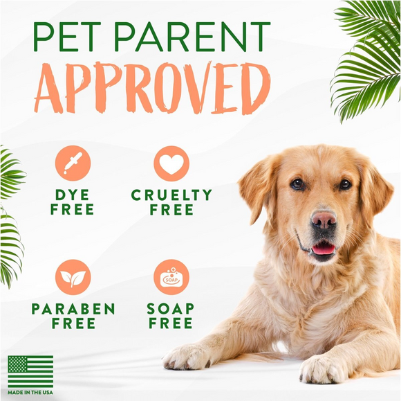 TropiClean Papaya & Coconut Waterless Shampoo For Pets (7.4 oz) - Pet Grooming 7