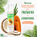 TropiClean Papaya & Coconut Waterless Shampoo For Pets (7.4 oz) - Pet Grooming 2
