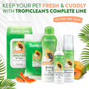 TropiClean Papaya & Coconut Waterless Shampoo For Pets (7.4 oz) - Pet Grooming 6