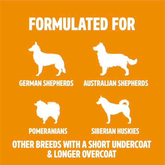 TropiClean PerfectFur Thick Double Coat Shampoo for Dogs (16 oz)