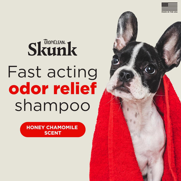 TropiClean Skunk Extra Strength Odor Control Dog Shampoo - Pet Fragrances & Deodorizing Sprays 2