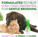 TropiClean Tangle Remover Spray For Pets (16 oz) - All Dog & Cat Grooming 11