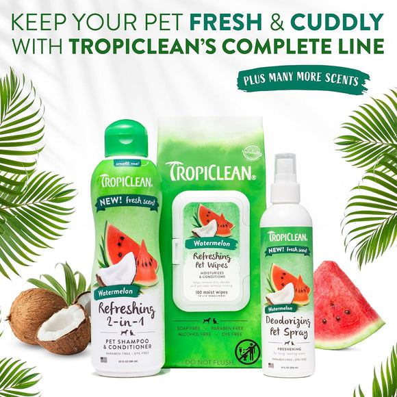 TropiClean Watermelon Deodorizing Pet Spray (8 oz)