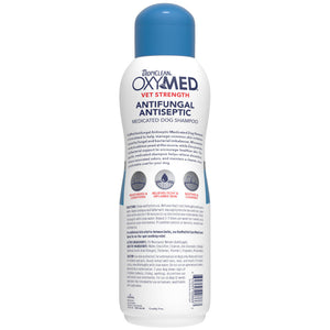 Tropicllean OxyMed Antifungal & Antiseptic Dog Shampoo 20-oz - Pet Grooming Supplies 2