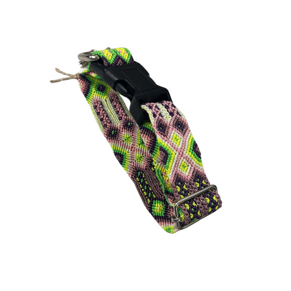 Tulum Handmade Adjustable Quick Release Artesanal Collar Multi-Colors Assorted Colors - Pet Collars & Harnesses 12