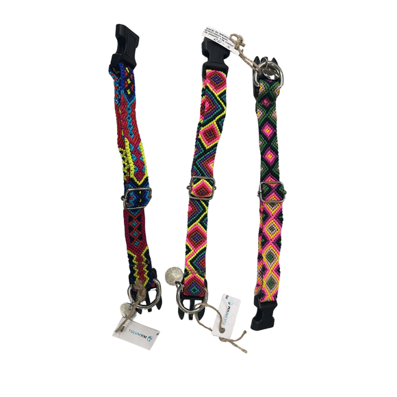 Tulum Handmade Adjustable Quick Release Artesanal Collar Multi-Colors Assorted Colors - Pet Collars & Harnesses 8