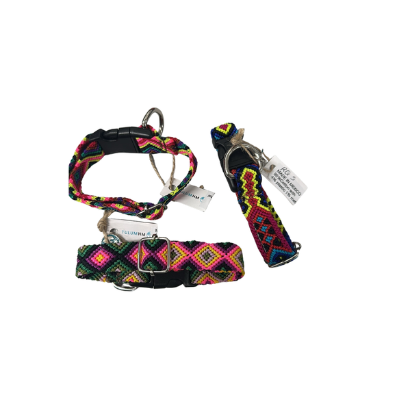 Tulum Handmade Adjustable Quick Release Artesanal Collar Multi-Colors Assorted Colors - Pet Collars & Harnesses 7