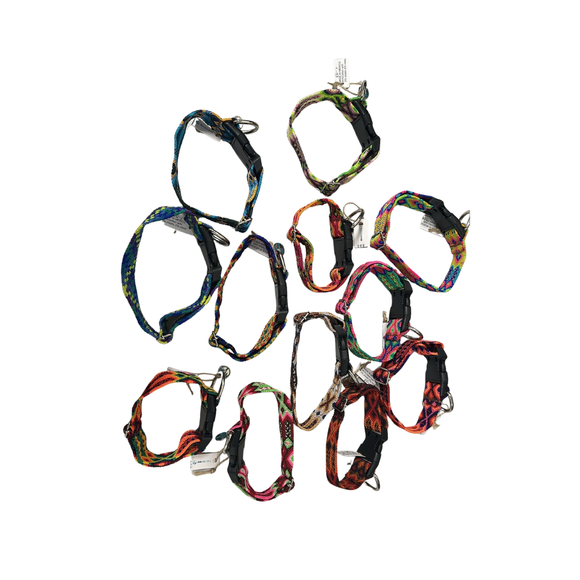 Tulum Handmade Adjustable Quick Release Artesanal Collar Multi-Colors Assorted Colors - Pet Collars & Harnesses 13