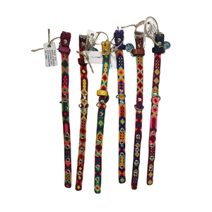 Tulum Handmade Holbox Artesanal Collar Multi-Colors Assorted Colors - Pet Collars & Harnesses 1