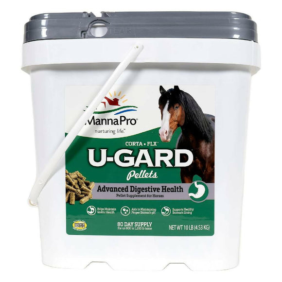 U-Gard Gastric Support Pellets for Horses - 10 lb (80 day supply) - Horse Health & Wellness 1
