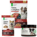 Ultimate Pet Nutrition Beef Dog Food, Treats & Supplement Bundle