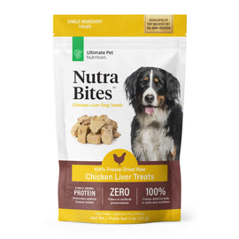 Ultimate Pet Nutrition Freeze-Dried Beef Chicken Treats for Dogs - 4oz