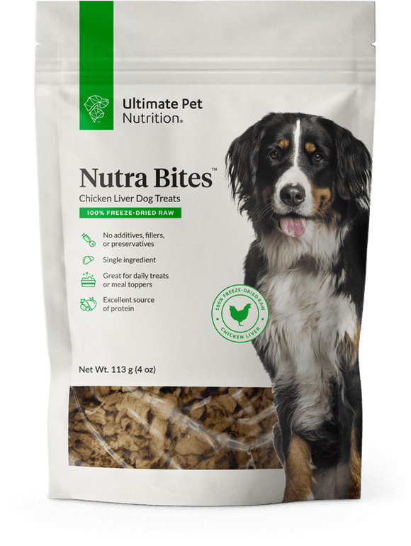 Ultimate Pet Nutrition Freeze-Dried Chicken Liver Treats for Dogs