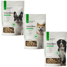 Ultimate Pet Nutrition Nutra Bites Freeze Dried Dog Treats Bundle 
