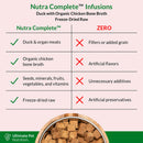 Food features of Ultimate Pet Nutrition Duck with Chicken Bone Broth Dog Food