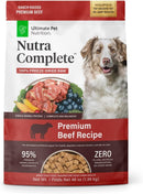 Ultimate Pet Nutrition Nutra Complete Premium Beef Freeze-Dried Raw Dog Food - 48oz