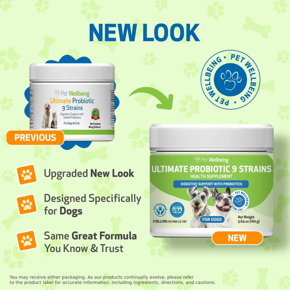 Ultimate Probiotic 9 Strains with Prebiotics for Cats (5.64 oz) - cat Vitamins & Supplements 2