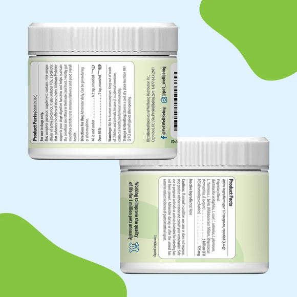 Ultimate Probiotic 9 Strains with Prebiotics for Cats (5.64 oz) - cat Vitamins & Supplements 4