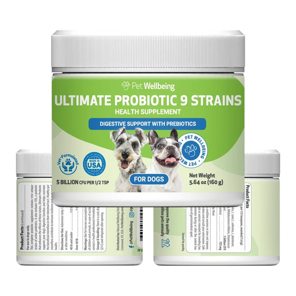 Ultimate Probiotic 9 Strains with Prebiotics for Cats (5.64 oz) - cat Vitamins & Supplements 1