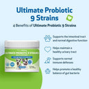 Ultimate Probiotic 9 Strains with Prebiotics for Cats (5.64 oz) - cat Vitamins & Supplements 5