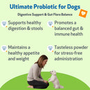 Ultimate Probiotic 9 Strains with Prebiotics for Dogs (11.29 oz) - cat Vitamins & Supplements 2