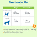 Ultimate Probiotic 9 Strains with Prebiotics for Dogs (11.29 oz) - cat Vitamins & Supplements 4
