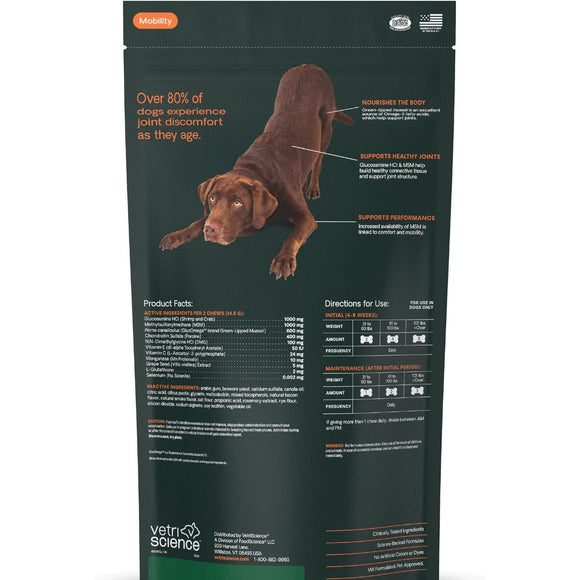 Ultimate Strength Healthy Hip & Joint Chews for Dogs Bacon Flavor - Functional Dog Treats 14