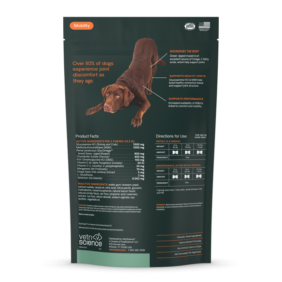 Ultimate Strength Healthy Hip & Joint Chews for Dogs Bacon Flavor - Functional Dog Treats 16