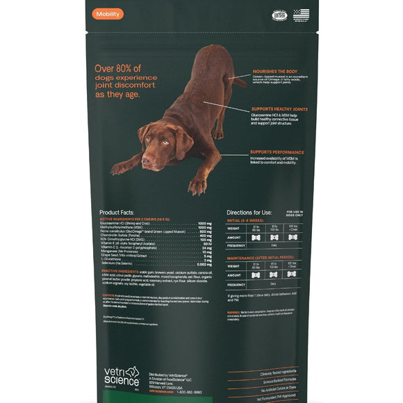 Ultimate Strength Healthy Hip & Joint Chews for Dogs Peanut Butter Flavor - Functional Dog Treats 14