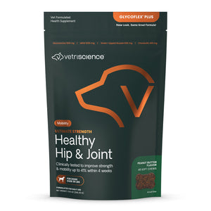 Ultimate Strength Healthy Hip & Joint Chews for Dogs Peanut Butter Flavor