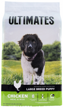 Ultimates Large Breed Puppy Chicken Meal & Rice Dry Dog Food