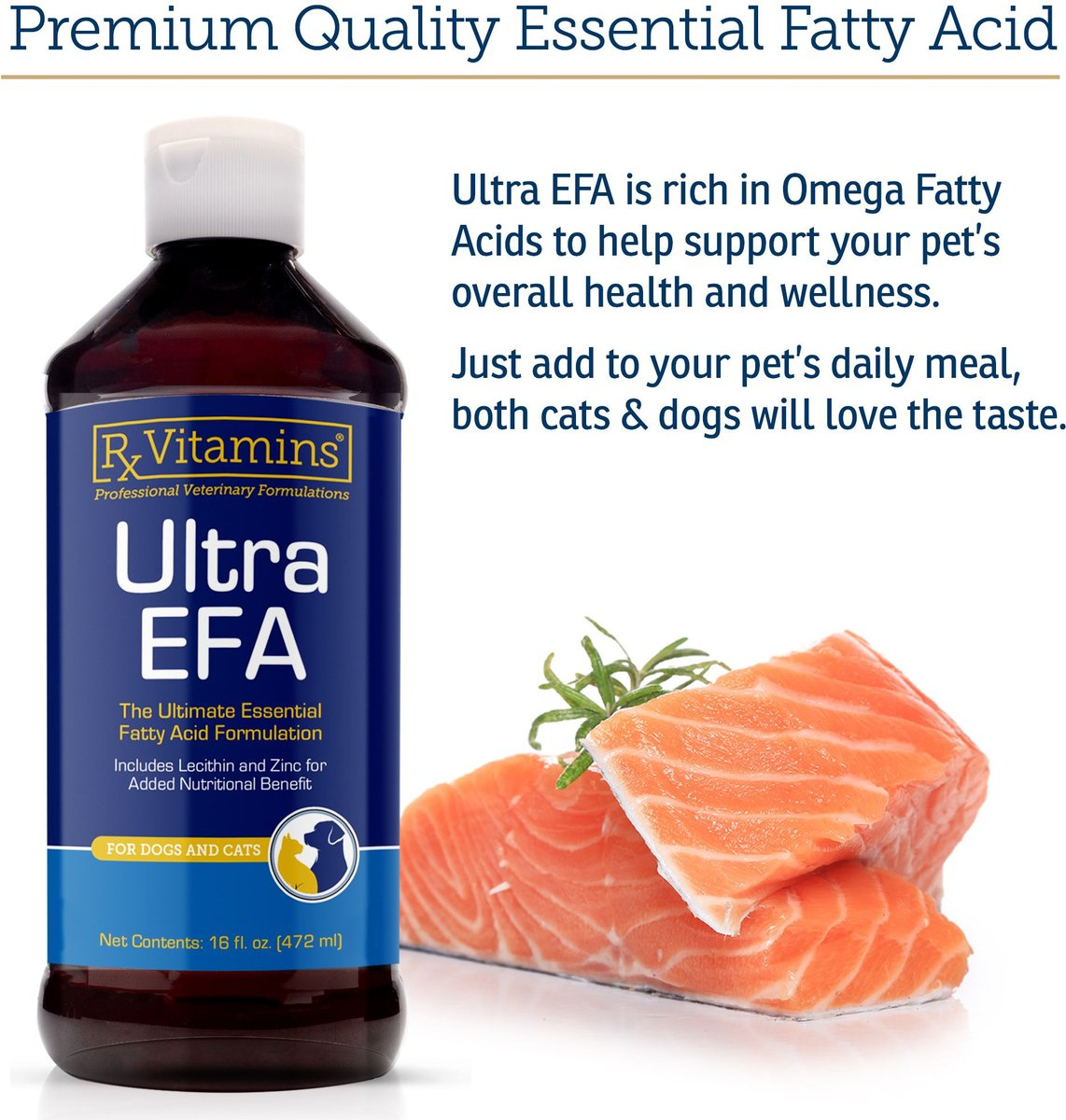 Rx Vitamins Ultra EFA Skin & Coat Supplement for Dogs and Cats