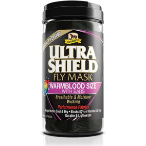 ultrashield horse fly mask with ears