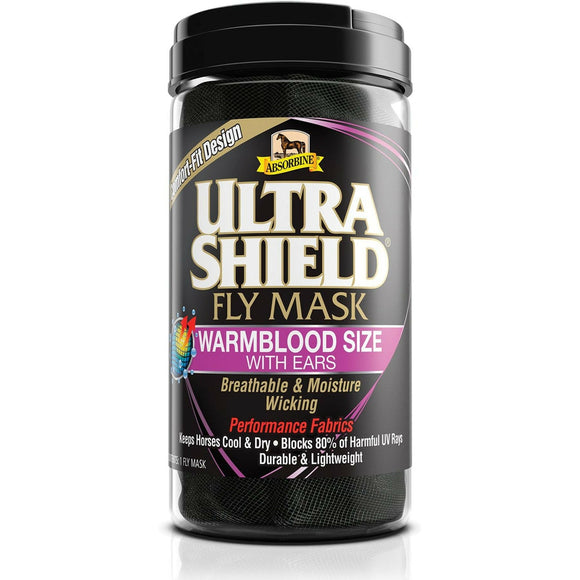 ultrashield horse fly mask with ears