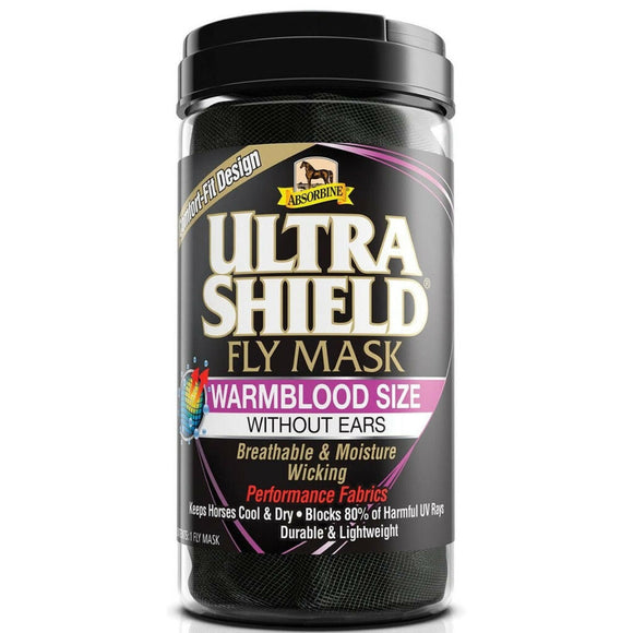 UltraShield Fly Mask Without Ears for Horses - Warmblood - Horse Preventive 5