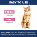 Under the Weather Anti-Diarrhea Liquid for Cats 4-oz - Dog & Cat Digestive & Probiotics Supplements 4