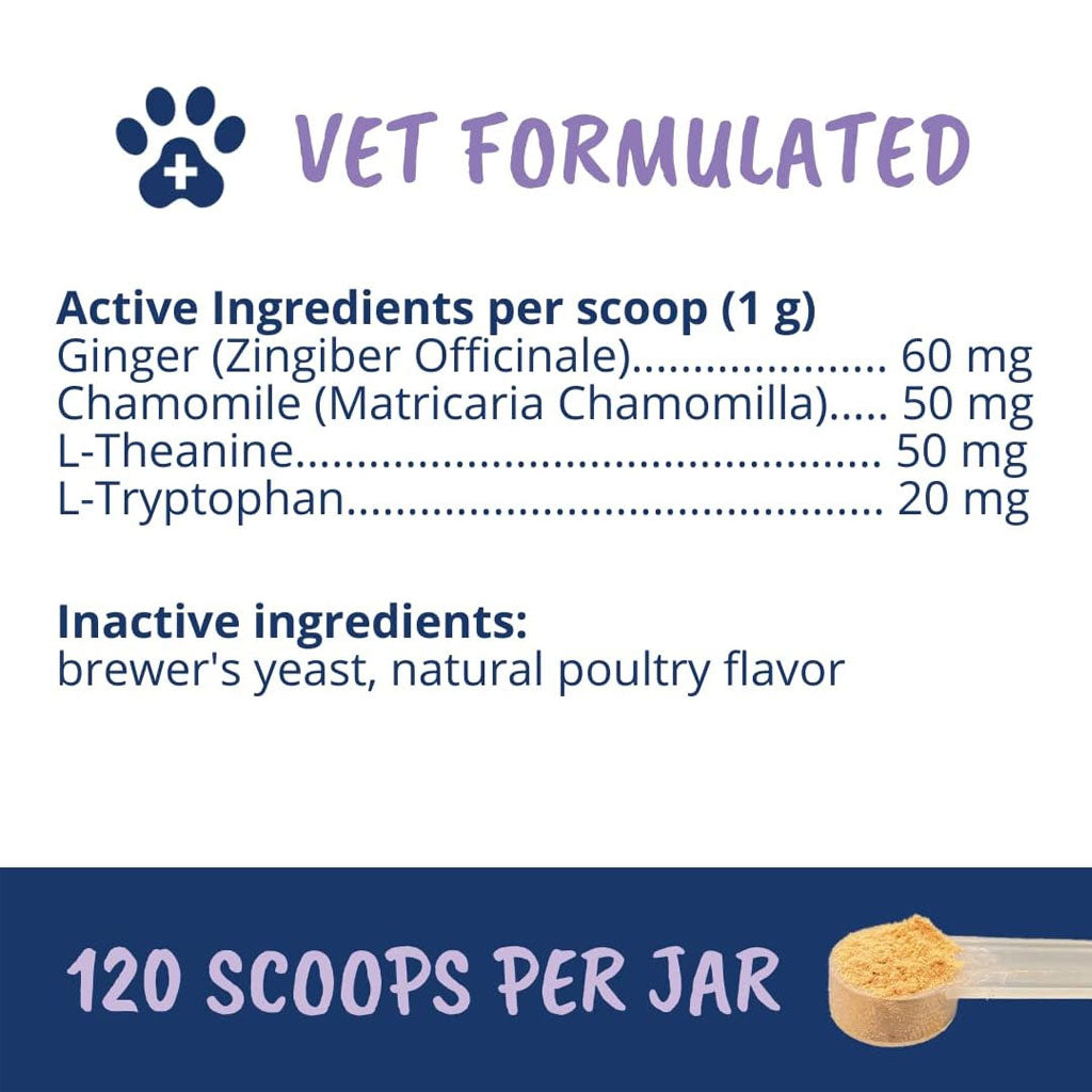 Climate Powder Calm Your Dog Naturally with Under the Weather Powder