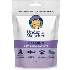 Under the Weather Calming Soft Chews for Cats, 60 count