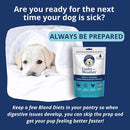 Under the Weather Rice & Chicken Freeze Dried Bland Diet for Dogs