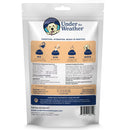 Under the Weather Rice, Chicken & Pumpkin Freeze Dried Bland Diet for Dogs backside