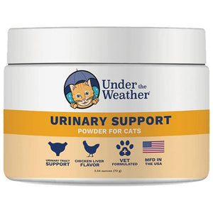 Under the Weather Urinary Support Powder for Cats 2.54-oz - Cat Digestive & Probiotics Supplements 1