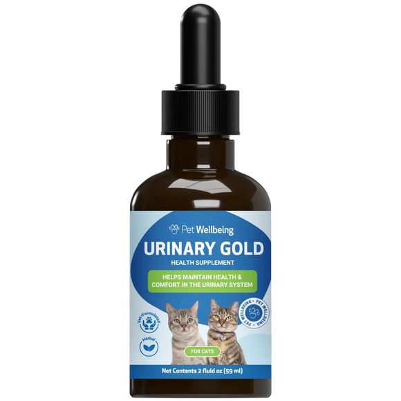 Urinary Gold - for Cat Urinary Tract Health (2 oz) - 2-oz - Cat Vitamins & Supplements 1