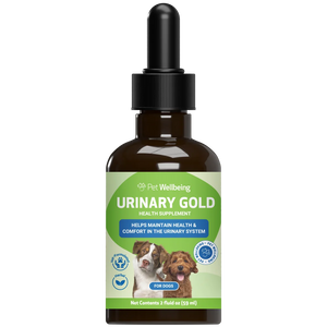 Urinary Gold - for Dog Urinary Tract Health - 2-oz - Dog Vitamins & Supplements 1