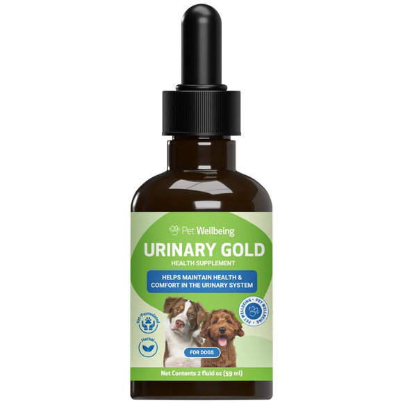 Urinary Gold - for Dog Urinary Tract Health - 2-oz - Dog Vitamins & Supplements 1