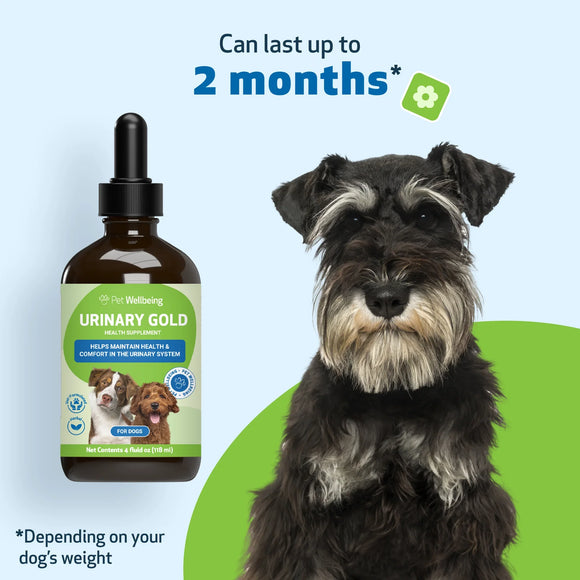 Urinary Gold - for Dog Urinary Tract Health - Dog Vitamins & Supplements 8