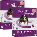 Vectra 3D Flea and Tick Spot Treatment for Dogs Over 95 lbs - 12 Doses (12-mos. supply) - Dog Flea & Tick 3
